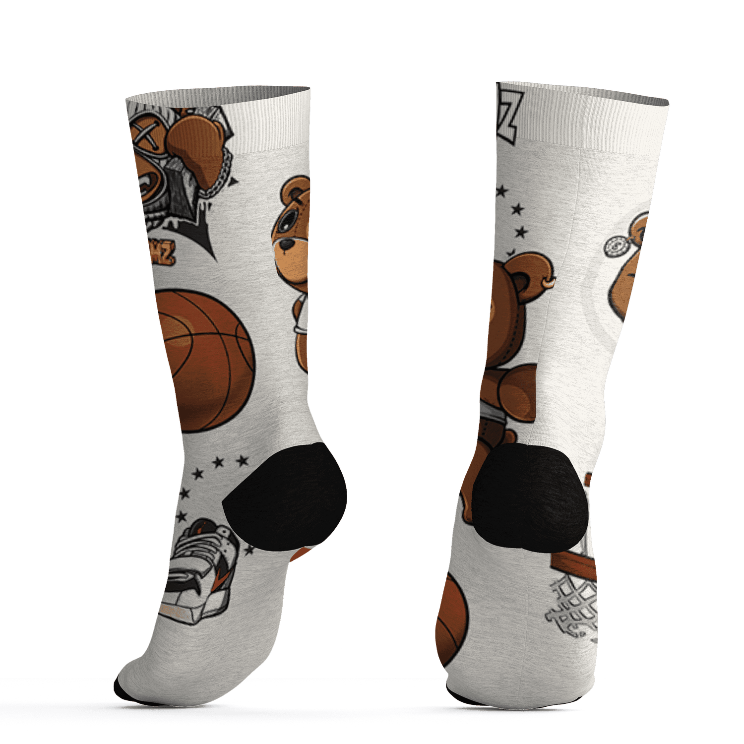 JD Jumman Jack Red Socks Match BER Icon Wallpapers 3D All-Over Print - NastyJamz