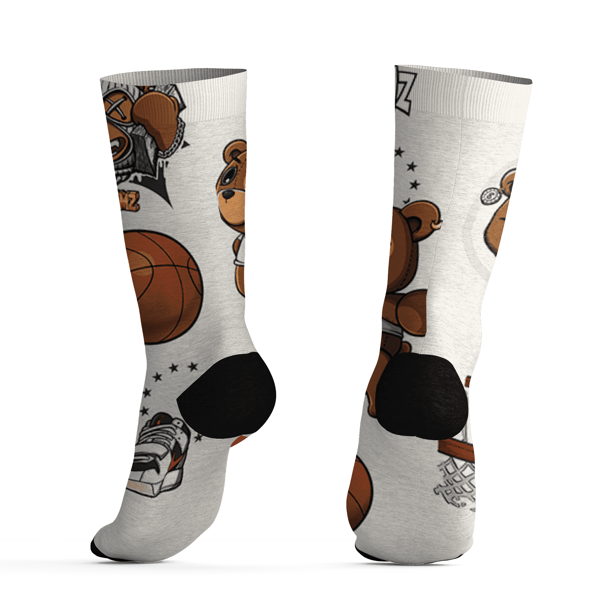 JD Jumman Jack Red Socks Match BER Icon Wallpapers 3D All-Over Print - NastyJamz