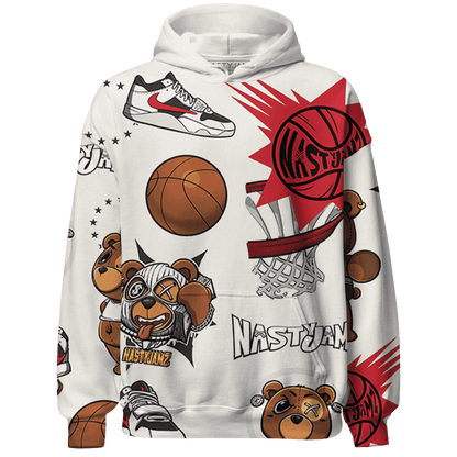 JD Jumman Jack Red Hoodie Match BER Icon Wallpapers 3D All-Over Print - NastyJamz