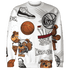 Gratitude 11s Sweatshirt Match BER Icon Wallpapers 3D All-Over Print - NastyJamz