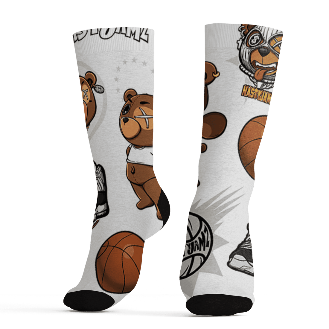 Gratitude 11s Socks Match BER Icon Wallpapers 3D All-Over Print - NastyJamz