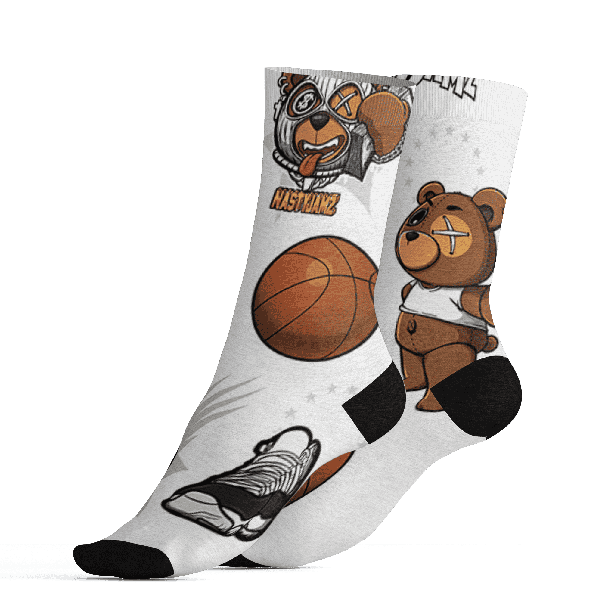 Gratitude 11s Socks Match BER Icon Wallpapers 3D All-Over Print - NastyJamz