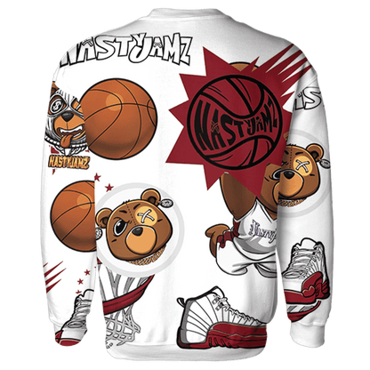 Cherry 12s Sweatshirt Match BER Icon Wallpapers 3D All-Over Print - NastyJamz