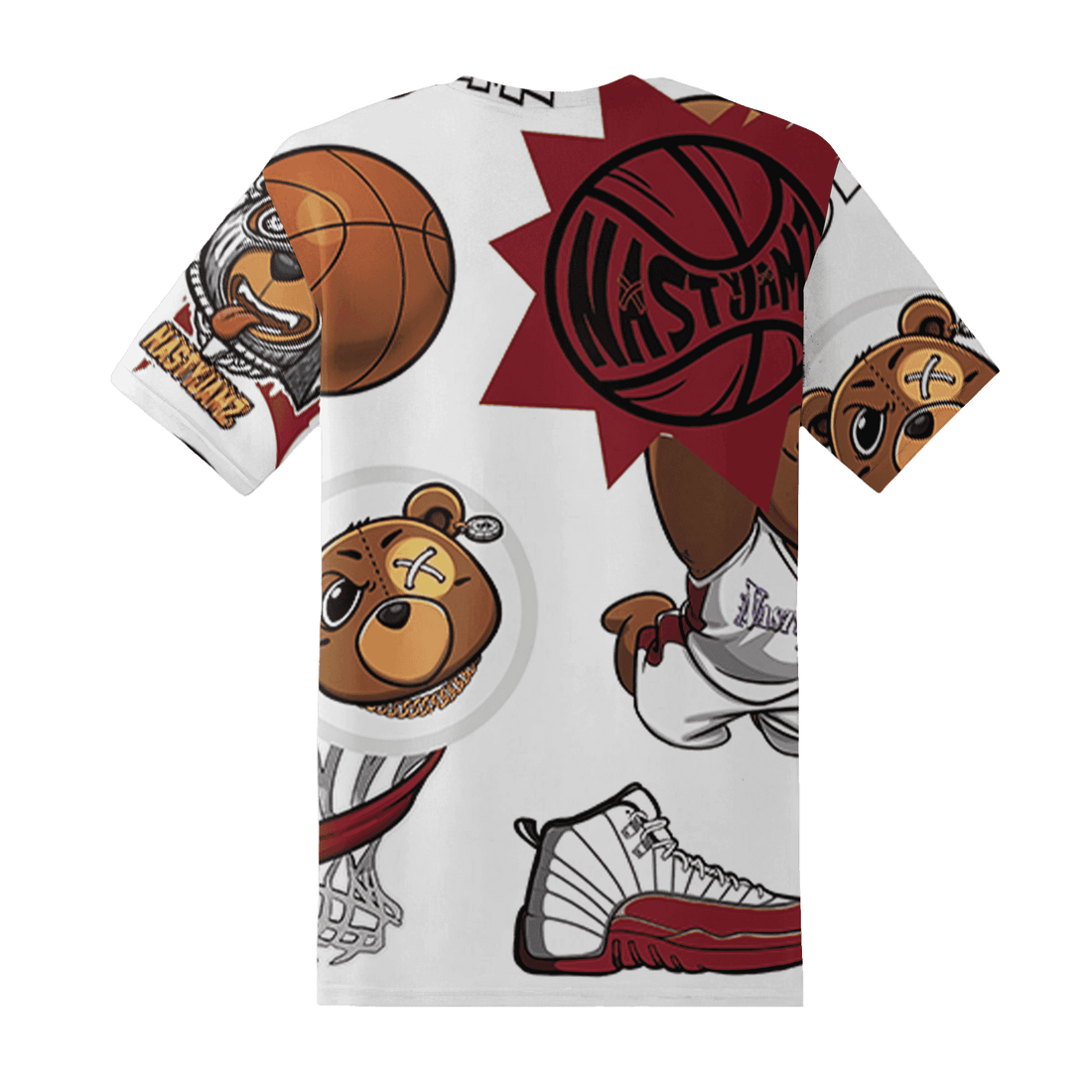 Cherry 12s T Shirt Match BER Icon Wallpapers 3D All-Over Print - NastyJamz