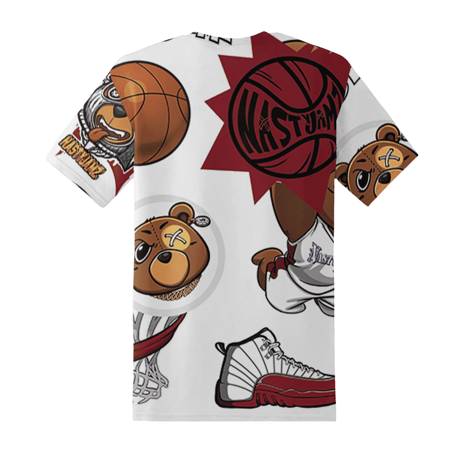 Cherry 12s T Shirt Match BER Icon Wallpapers 3D All-Over Print - NastyJamz