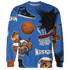 Royal Reimagined 1s Sweatshirt Match BER Icon Wallpapers 3D All-Over Print - NastyJamz