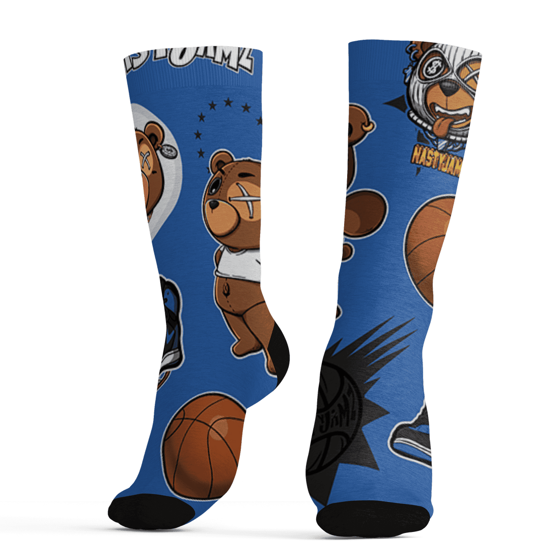 Royal Reimagined 1s Socks Match BER Icon Wallpapers 3D All-Over Print - NastyJamz