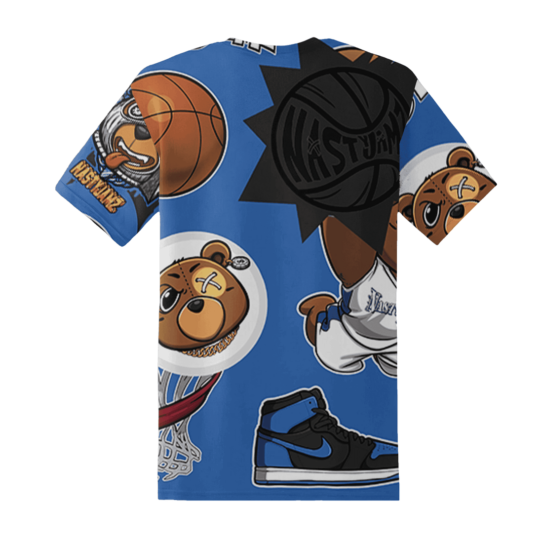 Royal Reimagined 1s T Shirt Match BER Icon Wallpapers 3D All-Over Print - NastyJamz