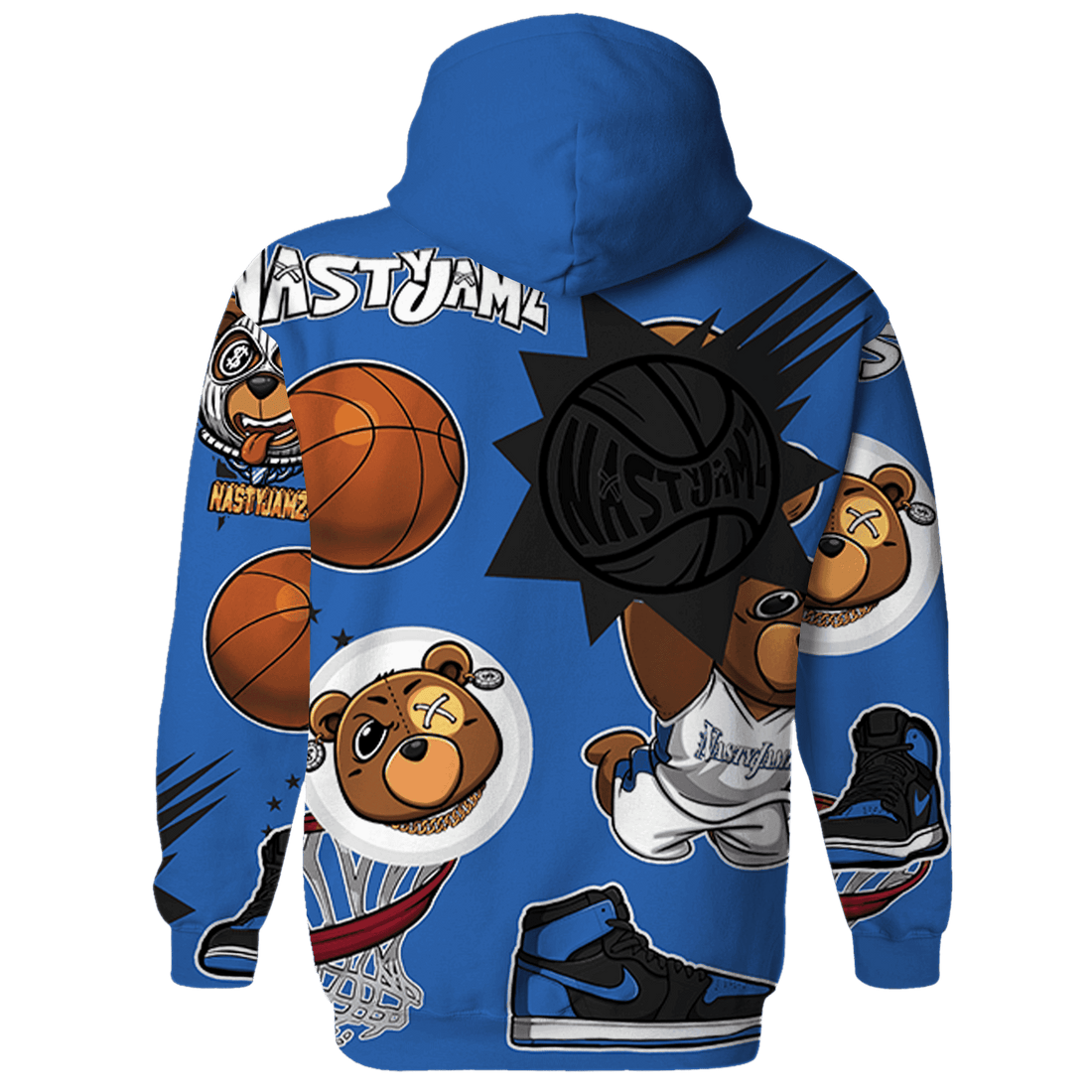 Royal Reimagined 1s Hoodie Match BER Icon Wallpapers 3D All-Over Print - NastyJamz