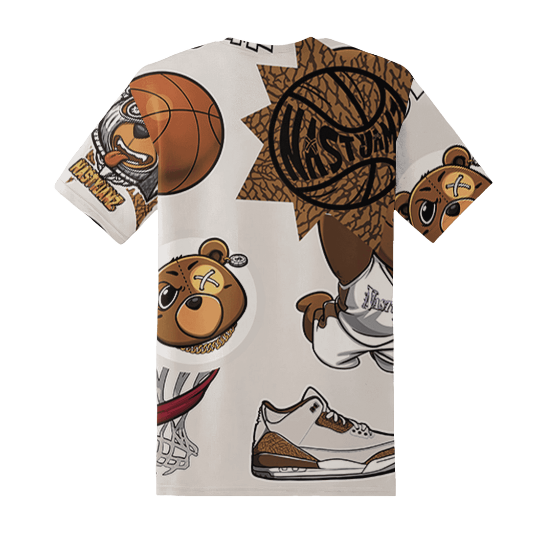 Palomino 3s T Shirt Match BER Icon Wallpapers 3D All-Over Print - NastyJamz