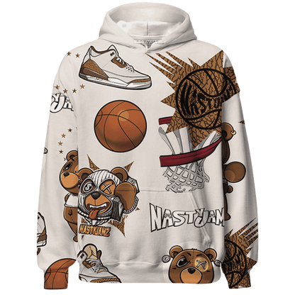 Palomino 3s Hoodie Match BER Icon Wallpapers 3D All-Over Print - NastyJamz