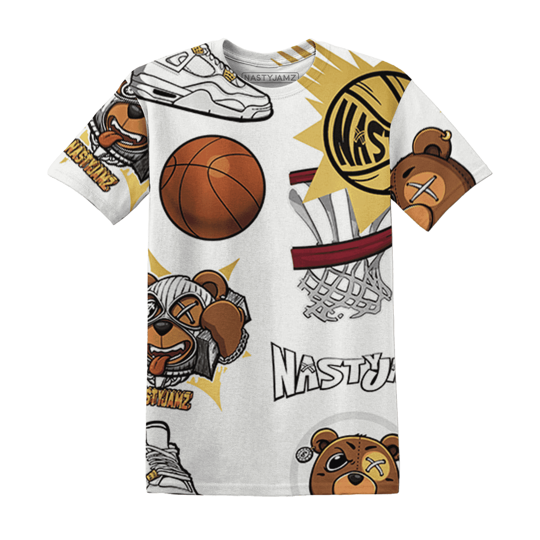 Sail 4s T Shirt Match BER Icon Wallpapers 3D All-Over Print - NastyJamz