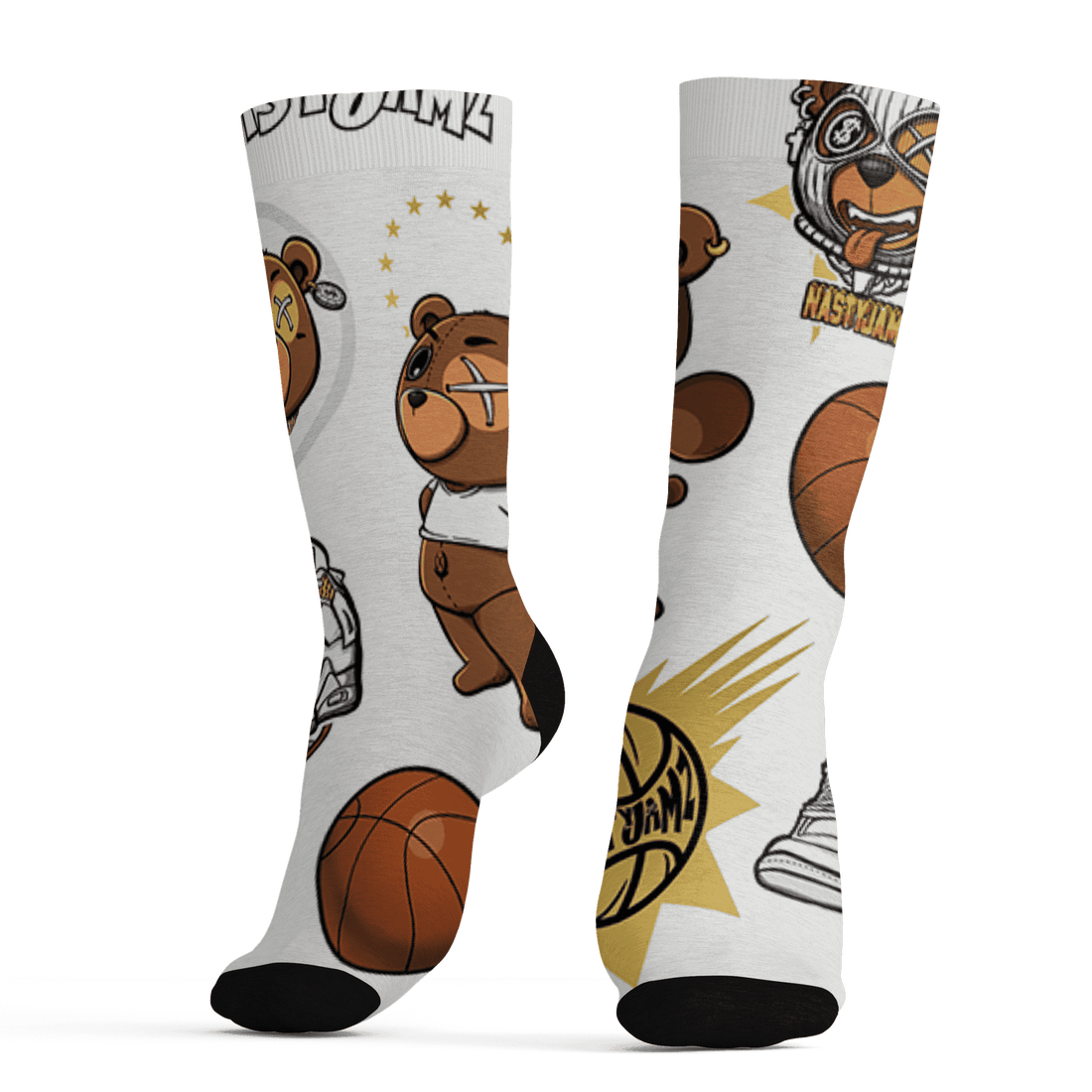 Sail 4s Socks Match BER Icon Wallpapers 3D All-Over Print - NastyJamz