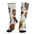 Sail 4s Socks Match BER Icon Wallpapers 3D All-Over Print - NastyJamz