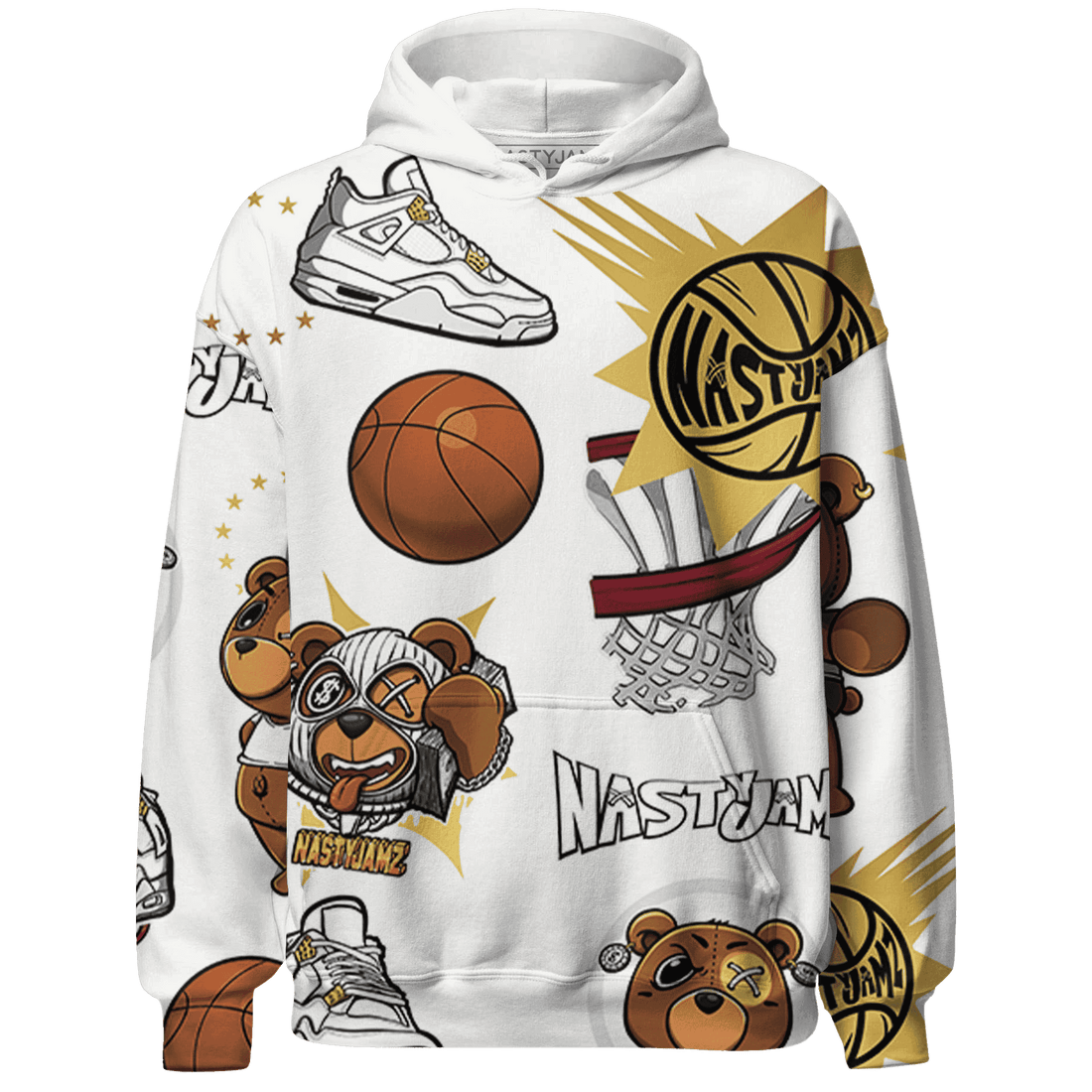 Sail 4s Hoodie Match BER Icon Wallpapers 3D All-Over Print - NastyJamz