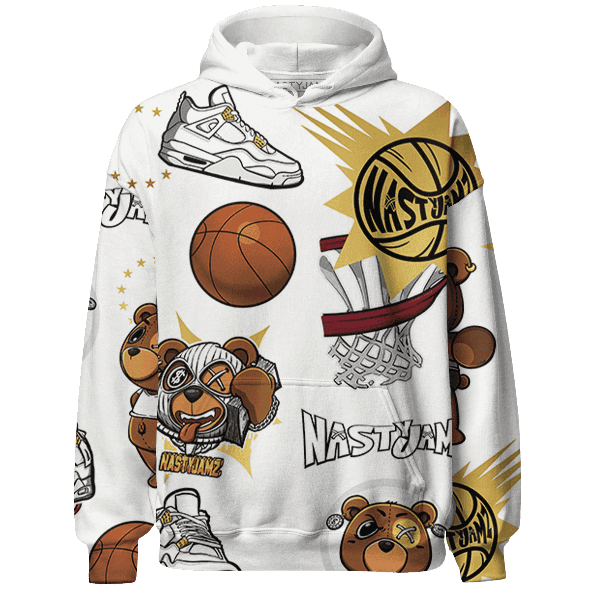 Sail 4s Hoodie Match BER Icon Wallpapers 3D All-Over Print - NastyJamz