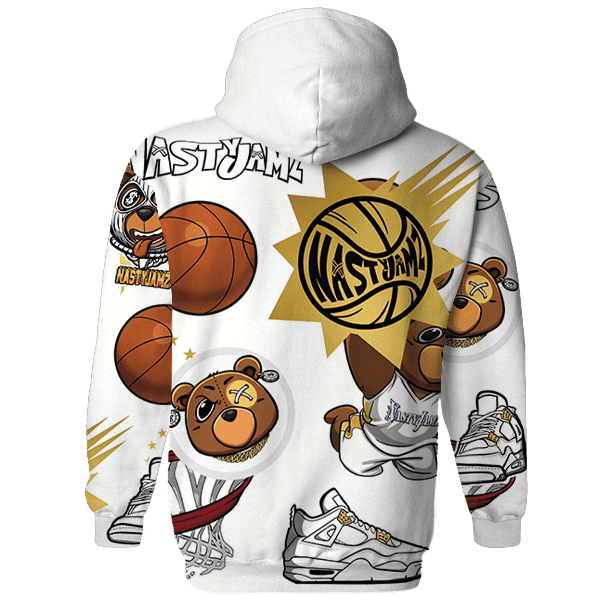 Sail 4s Hoodie Match BER Icon Wallpapers 3D All-Over Print - NastyJamz