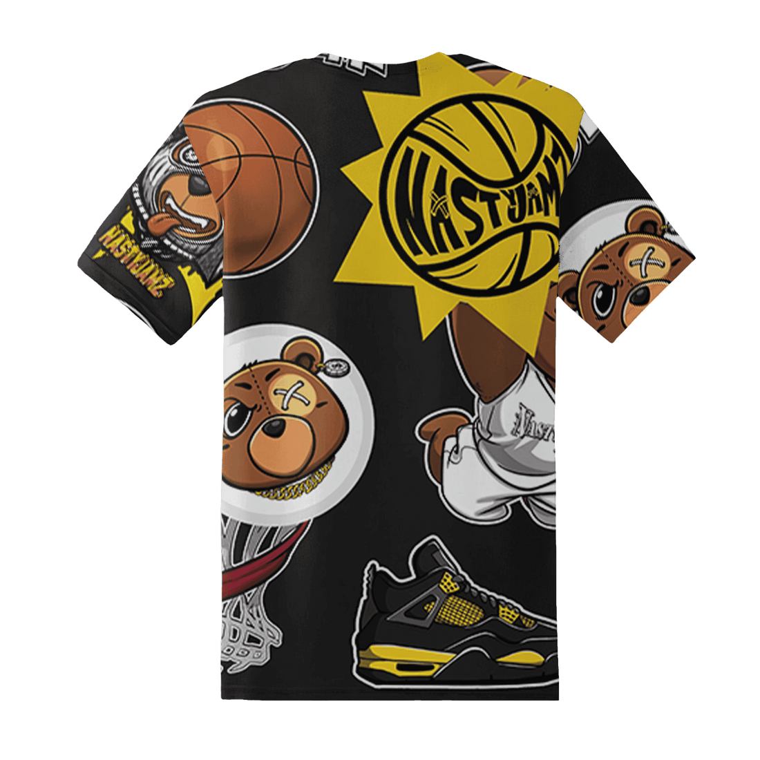 Thunder 4s T Shirt Match BER Icon Wallpapers 3D All-Over Print - NastyJamz