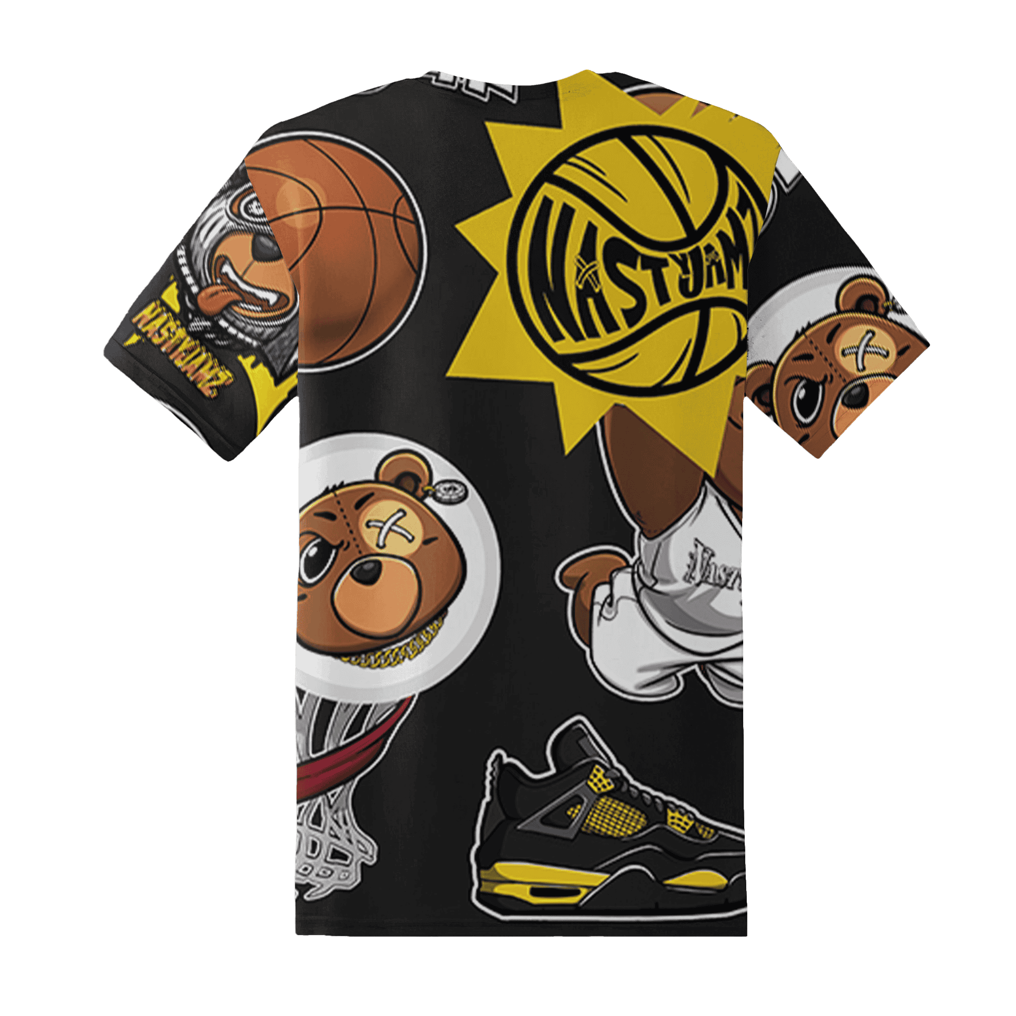 Thunder 4s T Shirt Match BER Icon Wallpapers 3D All-Over Print - NastyJamz