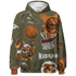 Olive 5s Hoodie Match BER Icon Wallpapers 3D All-Over Print - NastyJamz