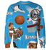 Powder Blue 9s Sweatshirt Match BER Icon Wallpapers 3D All-Over Print - NastyJamz