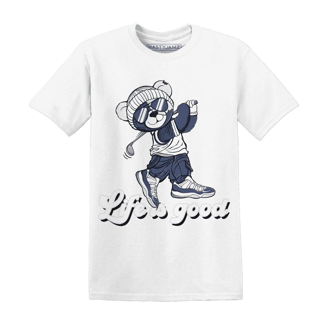 Low-Diffused-Blue-11s-T-Shirt-Match-BER-Like-Golf