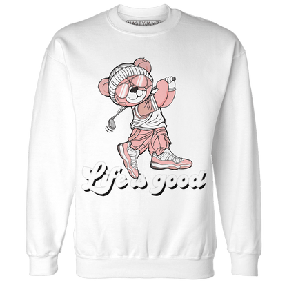 Low Legend Pink 11s Sweatshirt Match BER Like Golf - NastyJamz