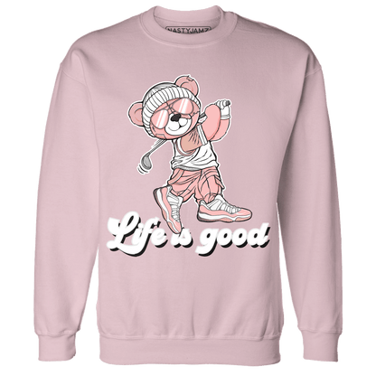 Low Legend Pink 11s Sweatshirt Match BER Like Golf - NastyJamz