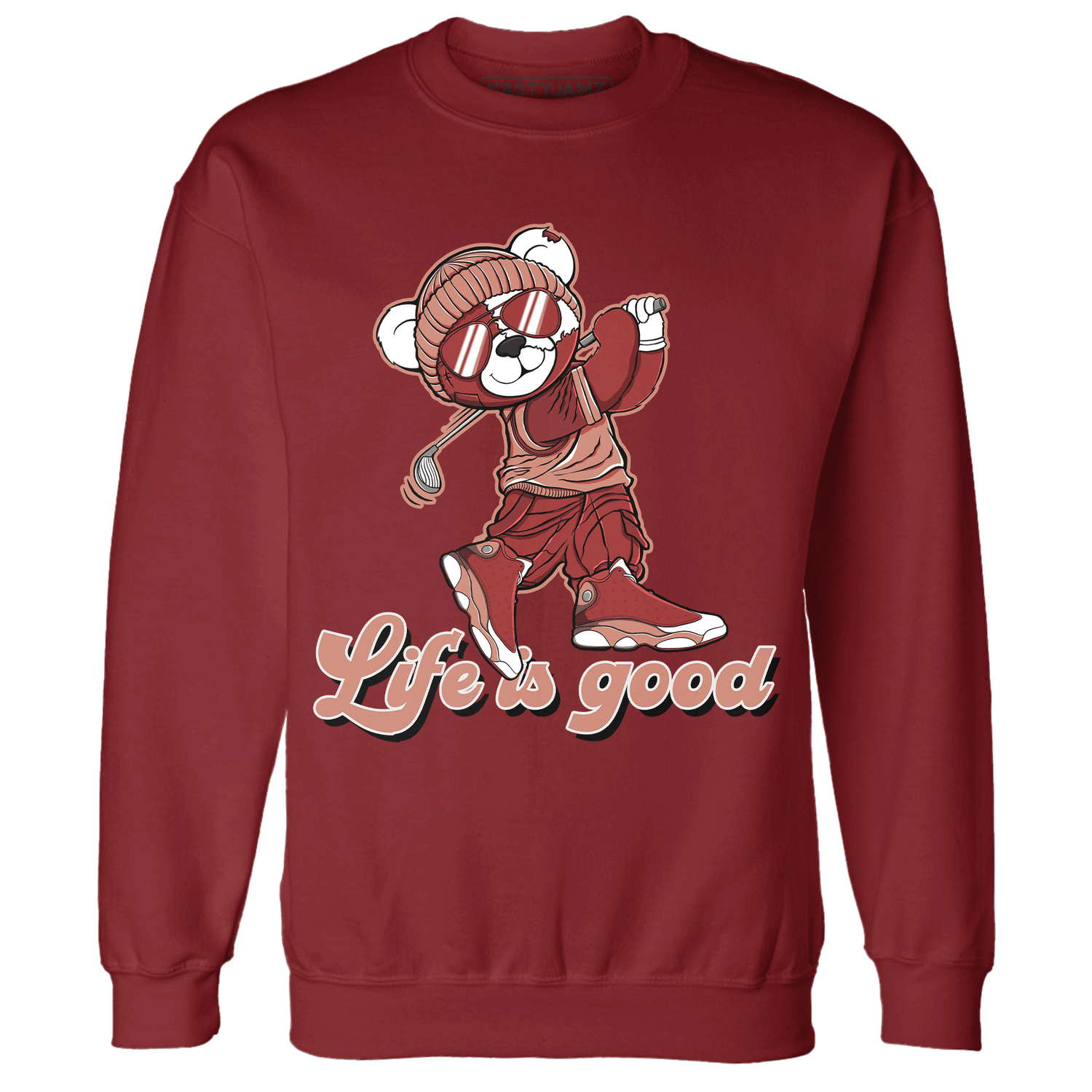 Dune Red 13s Sweatshirt Match BER Like Golf - NastyJamz