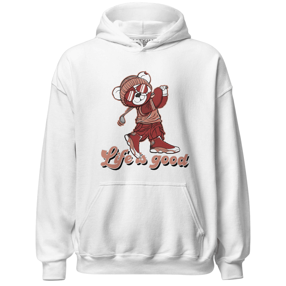 Dune Red 13s Hoodie Match BER Like Golf - NastyJamz