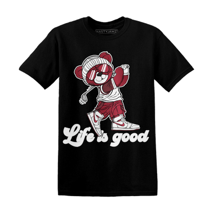 High 85 Metallic Burgundy 1s T Shirt Match BER Like Golf - NastyJamz