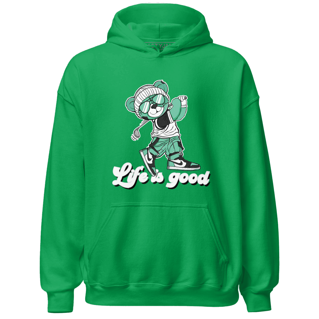 High OG Green Glow 1s Hoodie Match BER Like Golf - NastyJamz