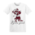 High White Team Red 1s T Shirt Match BER Like Golf - NastyJamz