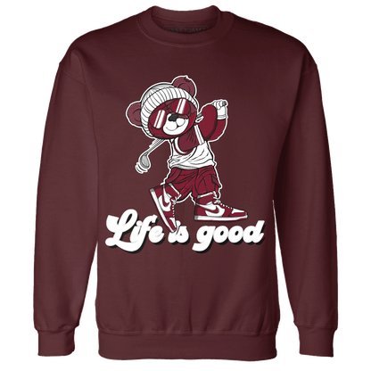 High White Team Red 1s Sweatshirt Match BER Like Golf - NastyJamz
