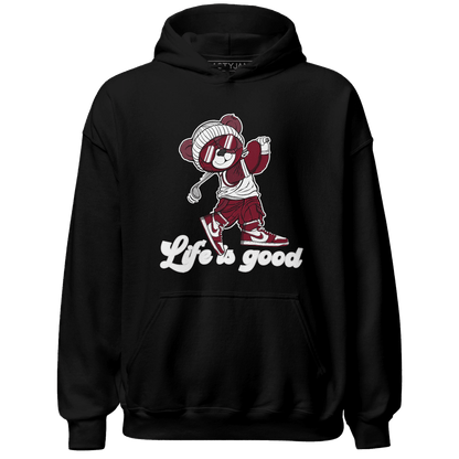 High White Team Red 1s Hoodie Match BER Like Golf - NastyJamz