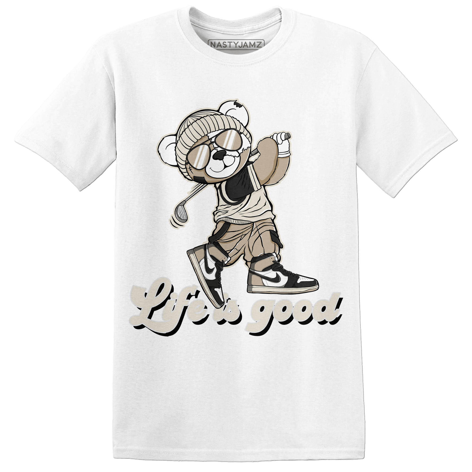 Latte 1s T Shirt Match BER Like Golf - NastyJamz