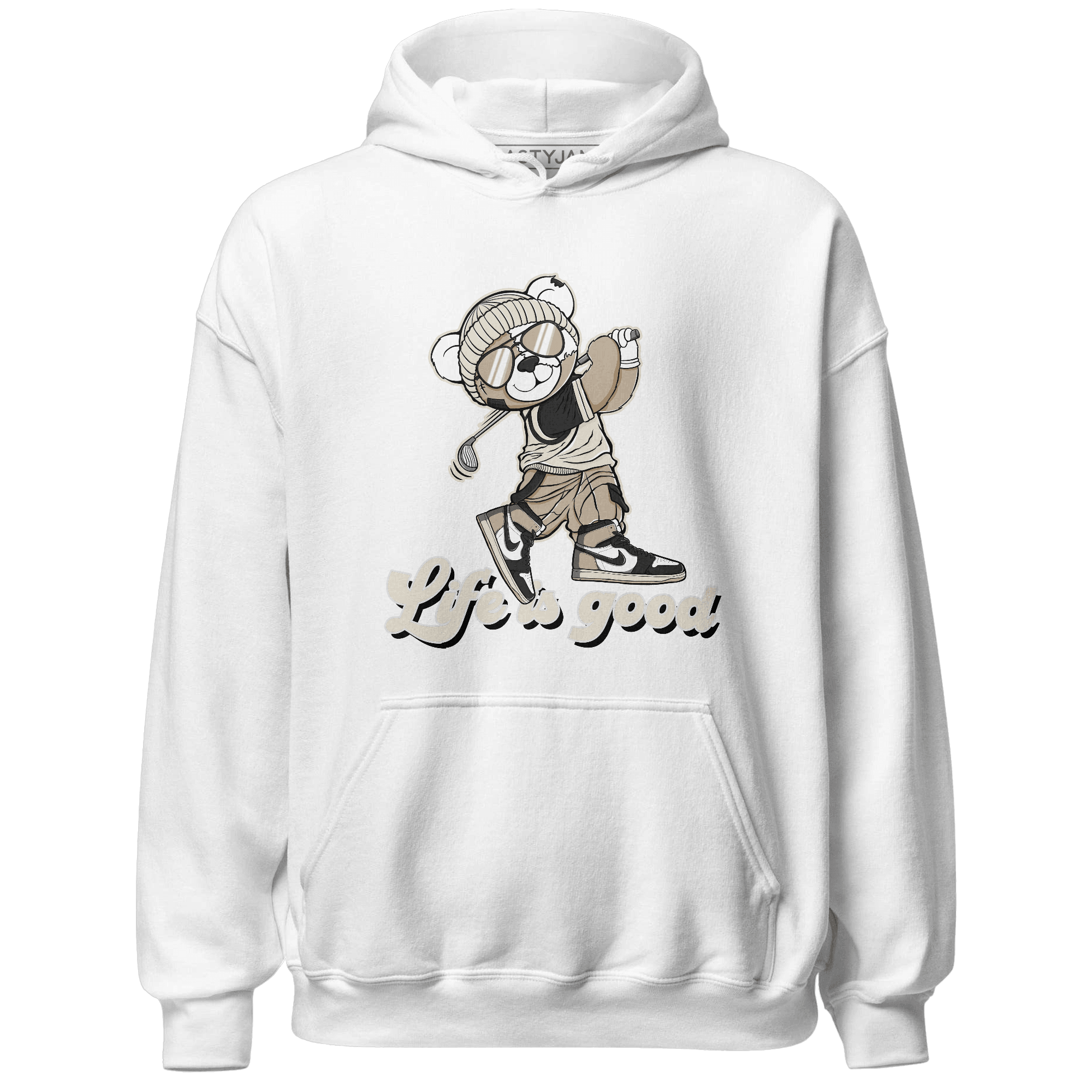 Latte 1s Hoodie Match BER Like Golf - NastyJamz