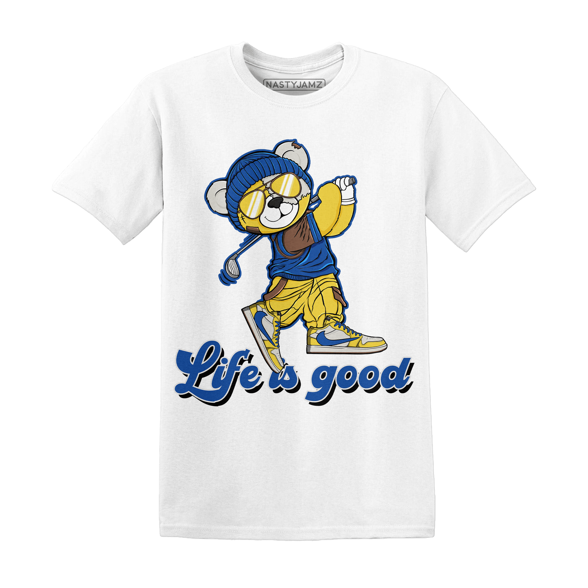 Low OG Canary TVSC 1s T Shirt Match BER Like Golf - NastyJamz