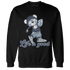 Mid Diffused Blue Grey 1s Sweatshirt Match BER Like Golf - NastyJamz