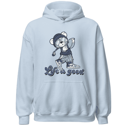Mid Diffused Blue Grey 1s Hoodie Match BER Like Golf - NastyJamz