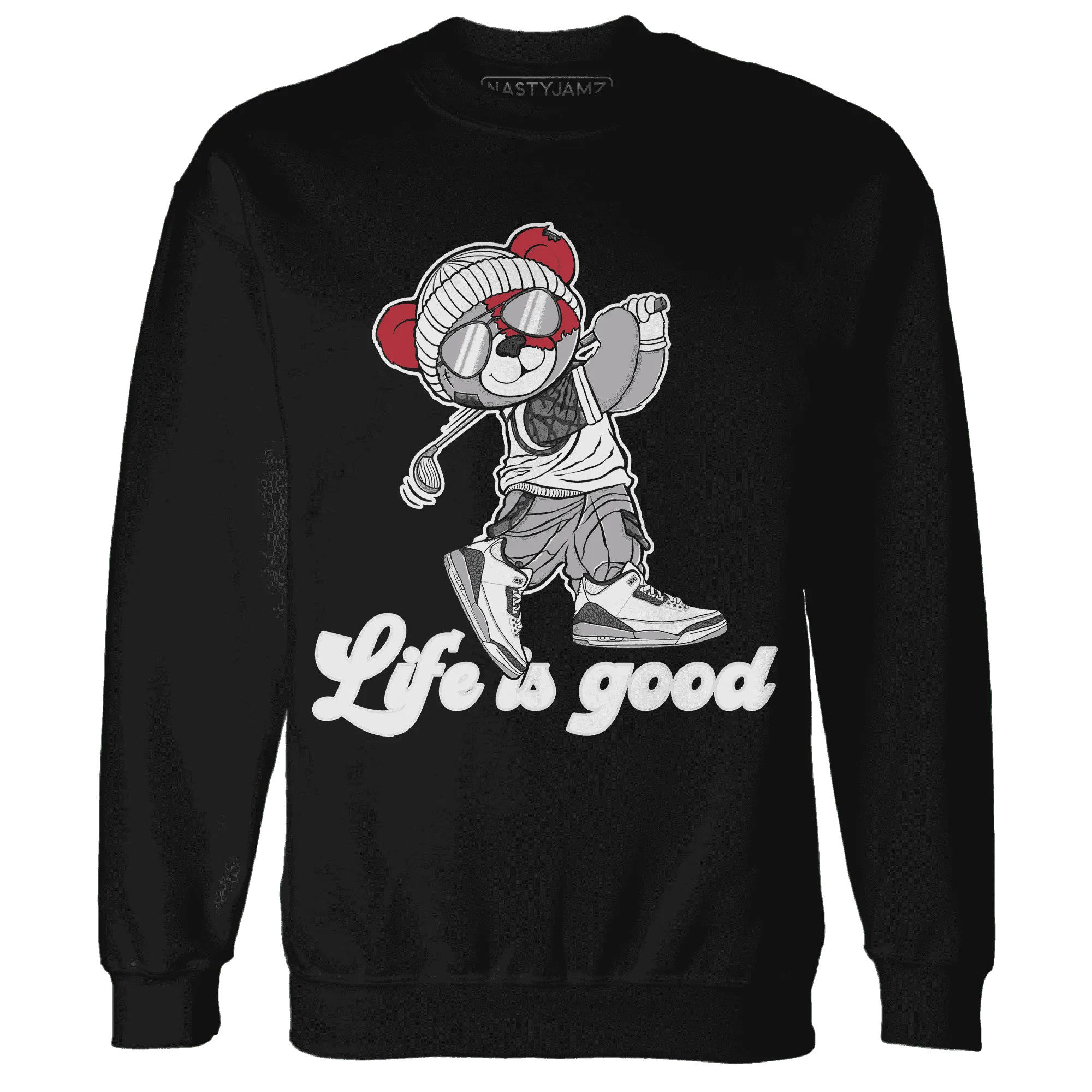 Cement-Grey-3s-Sweatshirt-Match-BER-Like-Golf