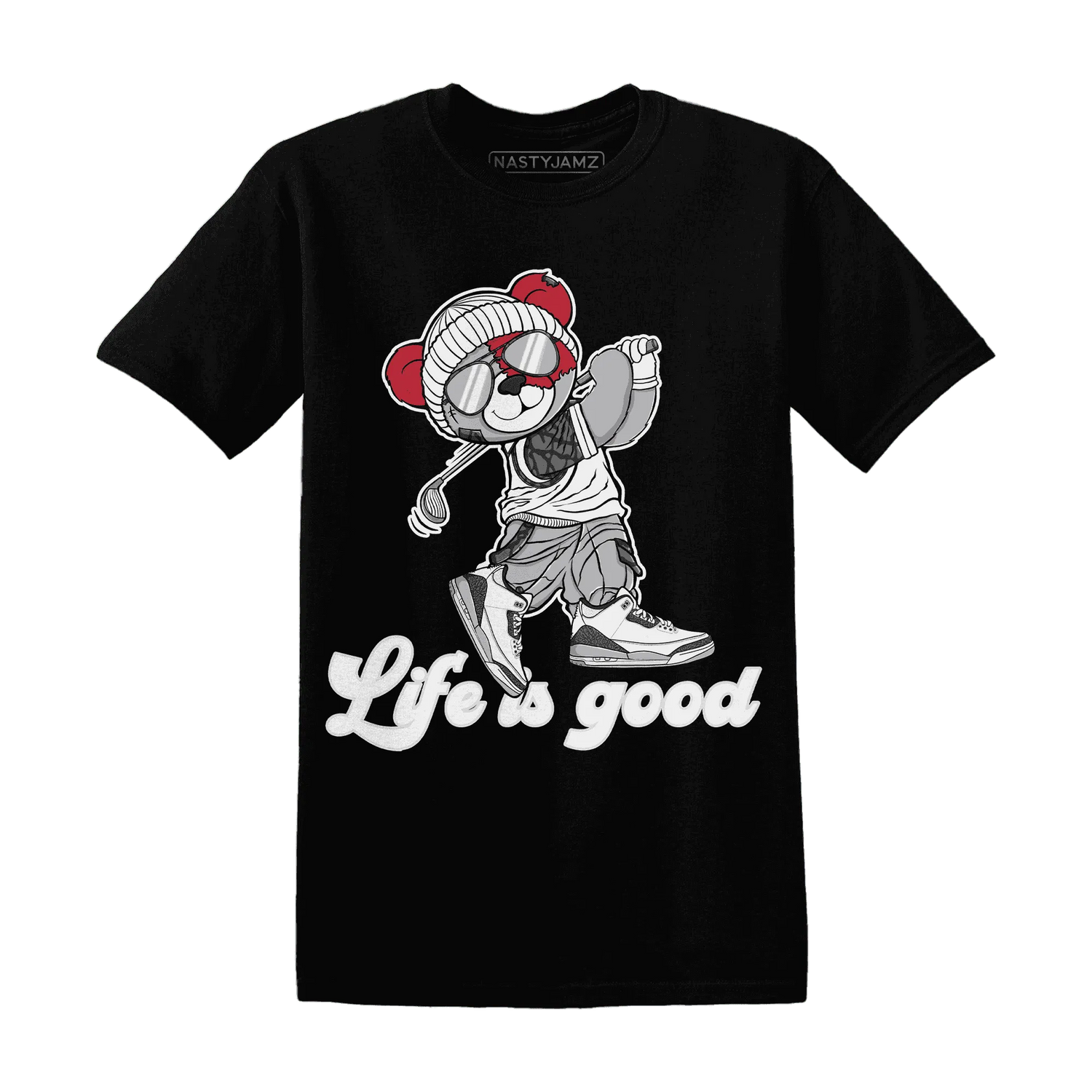 Cement-Grey-3s-T-Shirt-Match-BER-Like-Golf