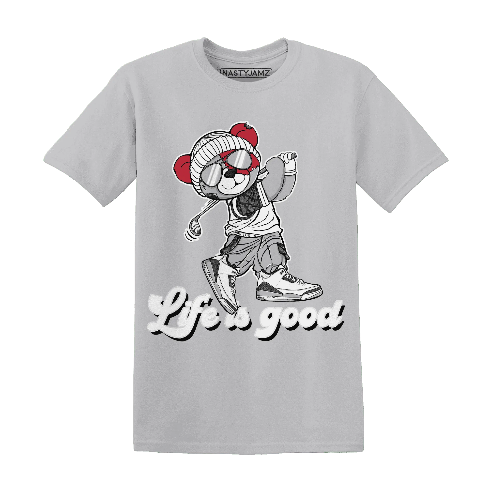 Cement-Grey-3s-T-Shirt-Match-BER-Like-Golf