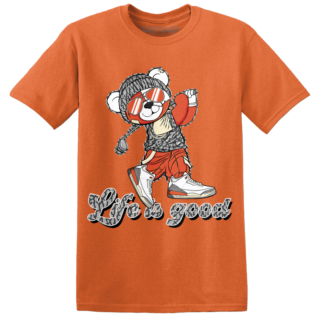 Georgia Peach 3s T Shirt Match BER Like Golf - NastyJamz
