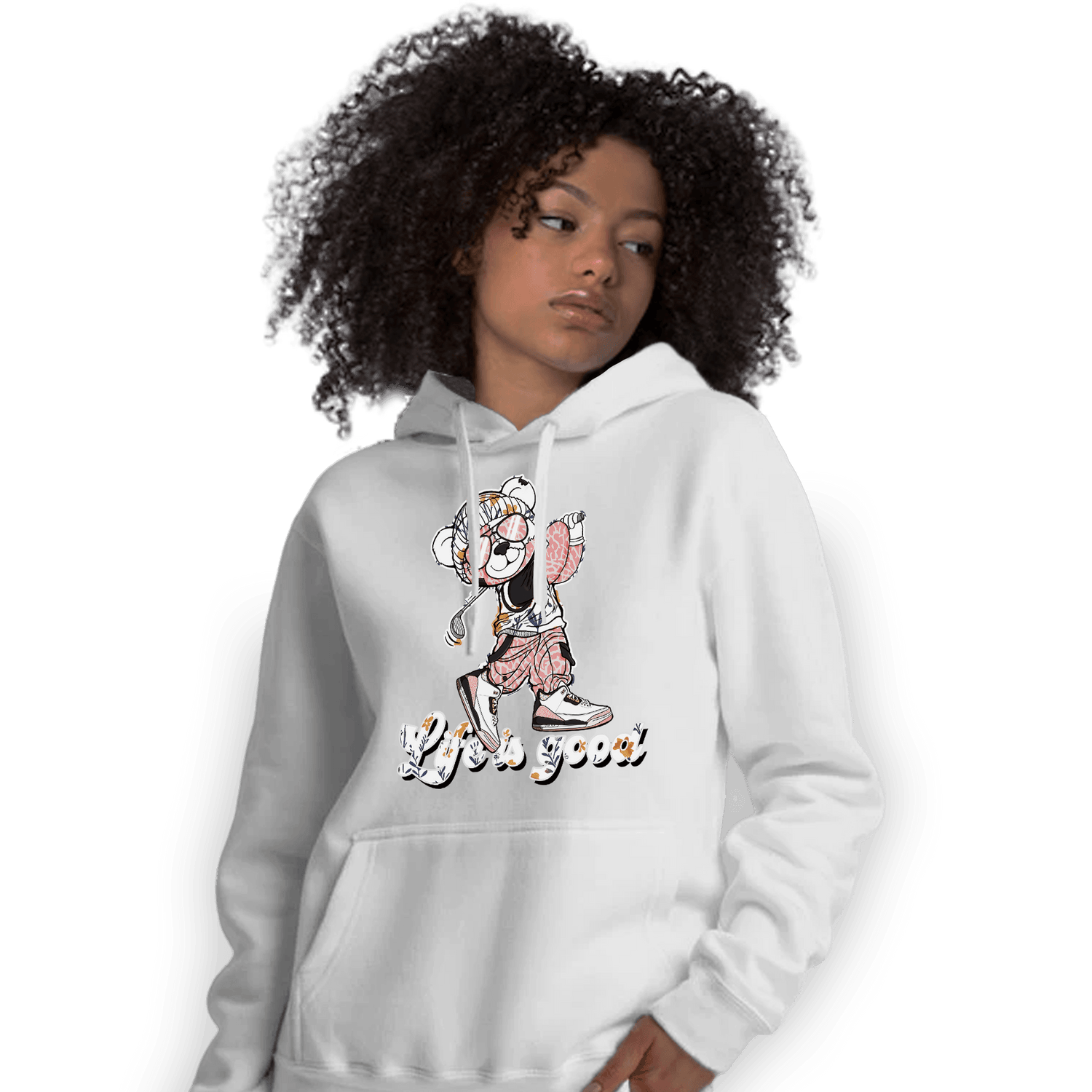 Red Stardust 3s Hoodie Match BER Like Golf - NastyJamz