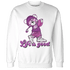 GS Hyper Violet 4s Sweatshirt Match BER Like Golf - NastyJamz