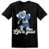 Industrial Blue 4s T Shirt Match BER Like Golf - NastyJamz