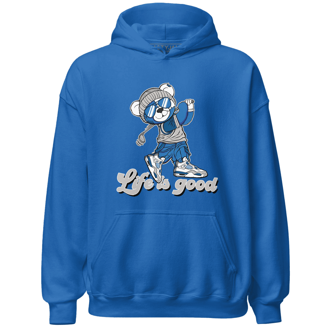 Industrial Blue 4s Hoodie Match BER Like Golf - NastyJamz