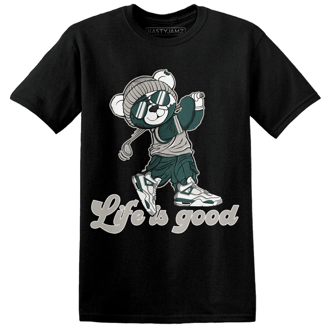 Oxidized Green 4s T Shirt Match BER Like Golf - NastyJamz
