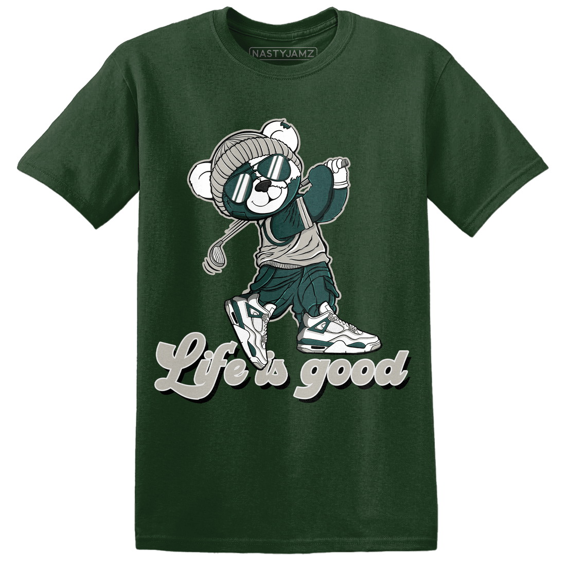 Oxidized Green 4s T Shirt Match BER Like Golf - NastyJamz